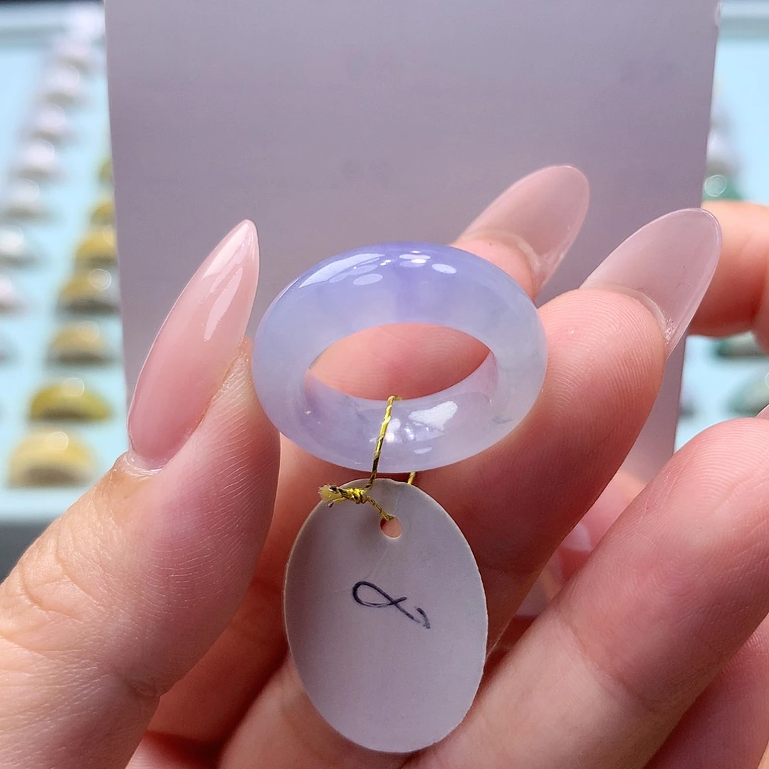 未镶嵌戒指翡翠8圈