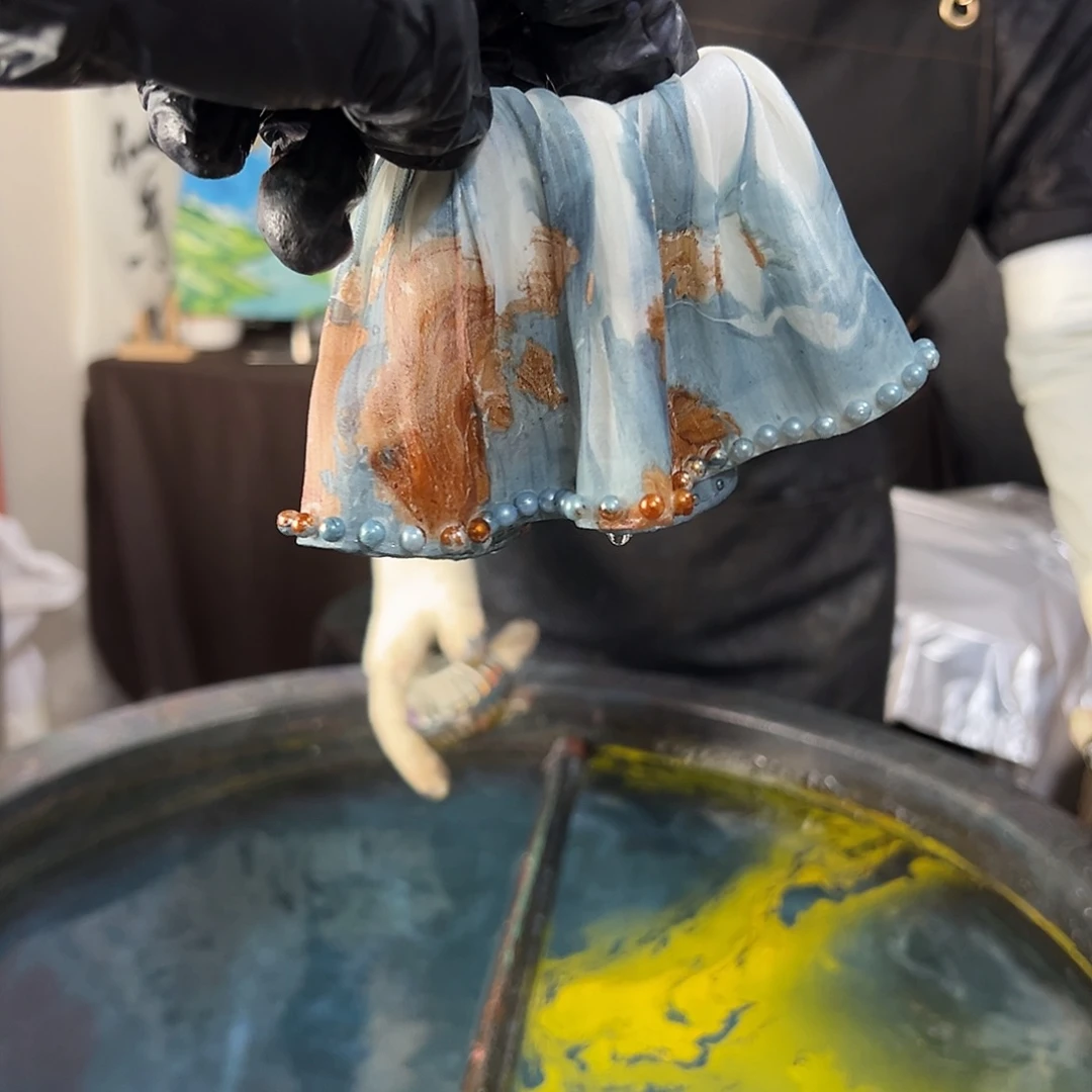 660百褶裙发圈浮游山海