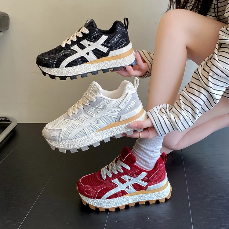 欧若动感风增高运动休闲鞋透气时尚韩版阿甘鞋