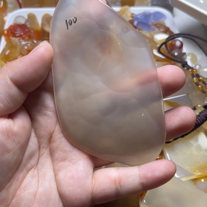 玛瑙/玉髓颈饰未镶嵌朵****86610