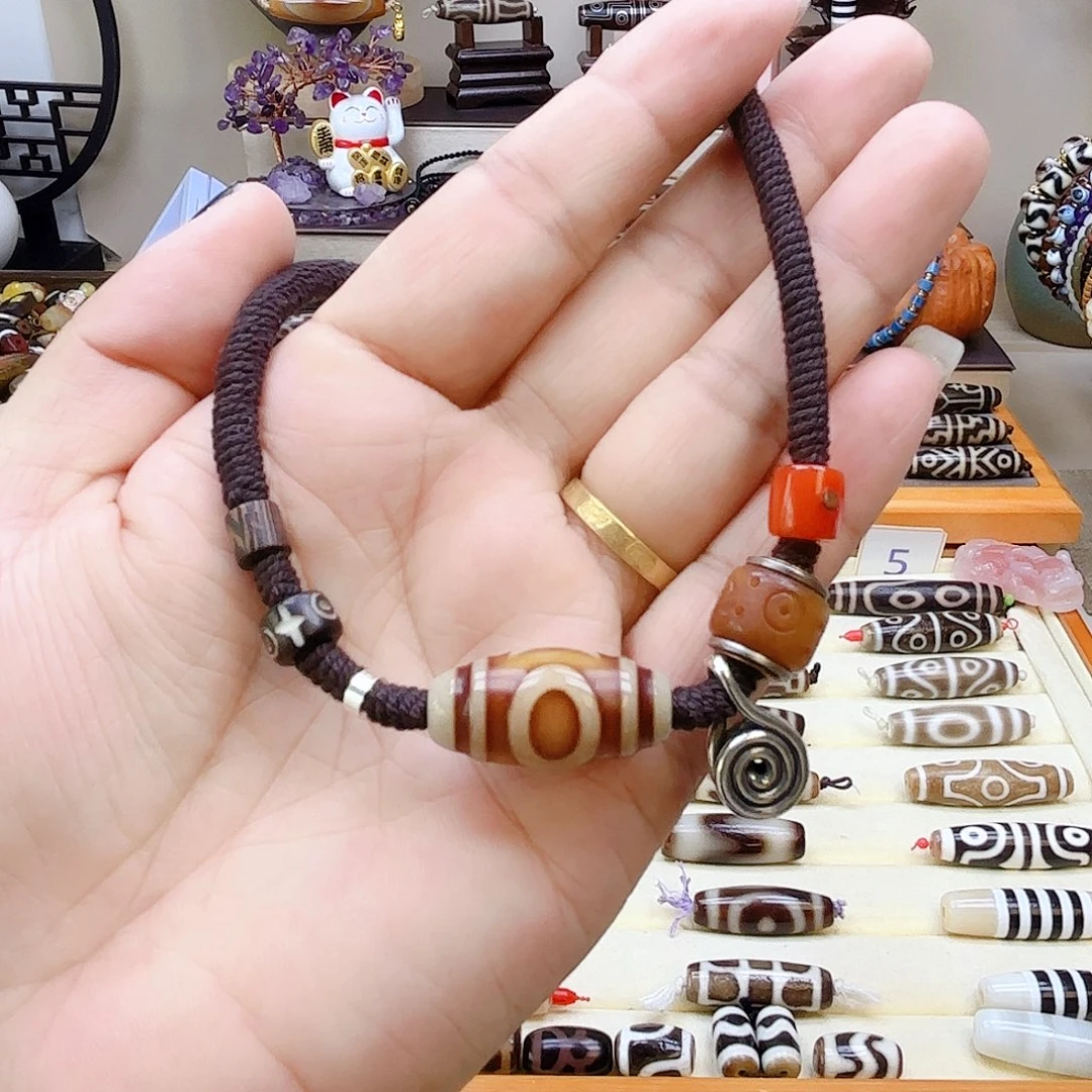 玛瑙/玉髓合金颈饰