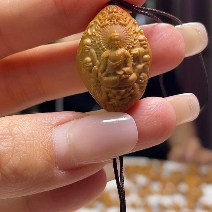 橄榄核吊坠橄榄核