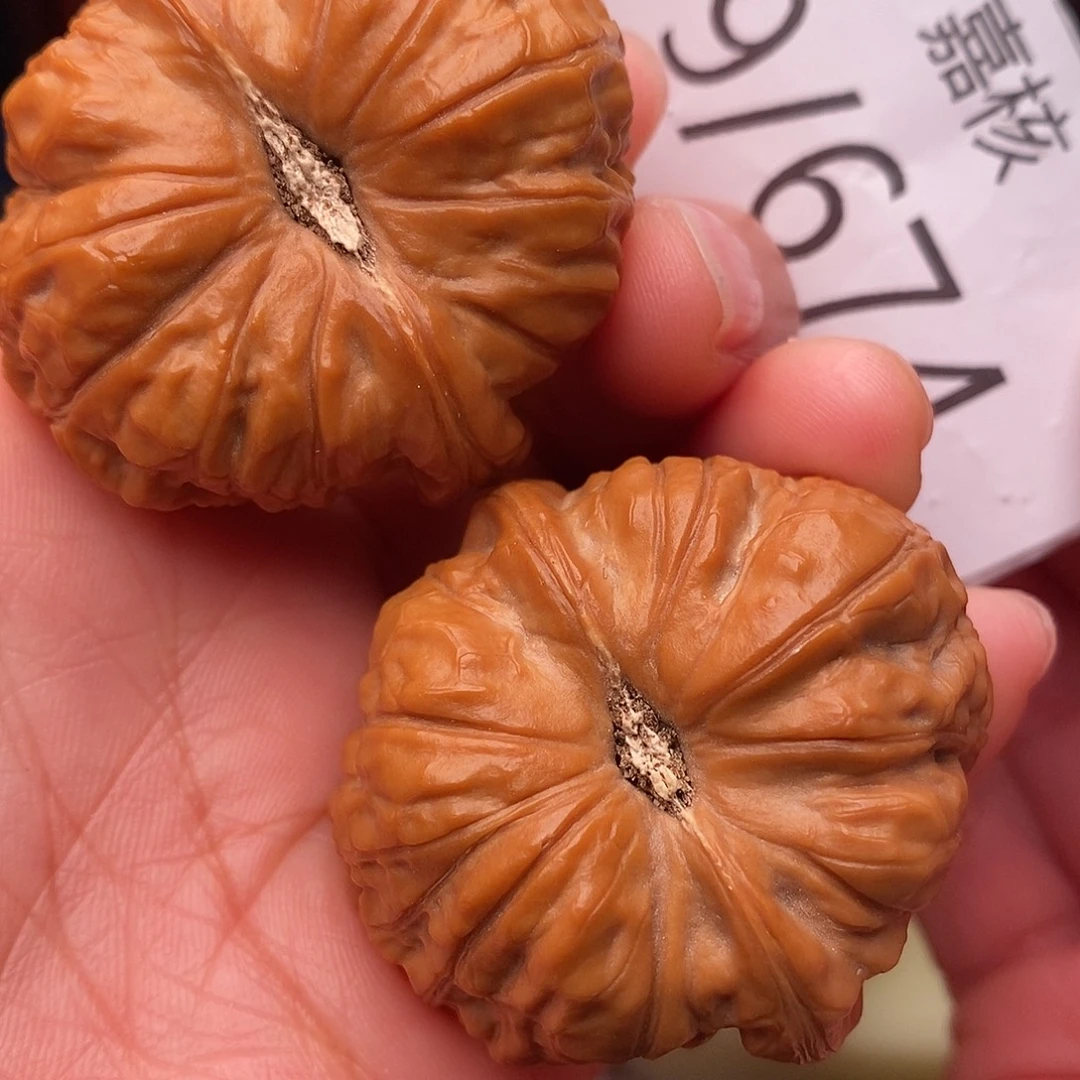 把件文玩核桃40南瓜墩