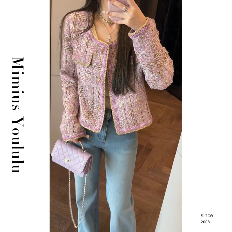 【mimius】&七七 法式名媛小香风高级感外套 G02130