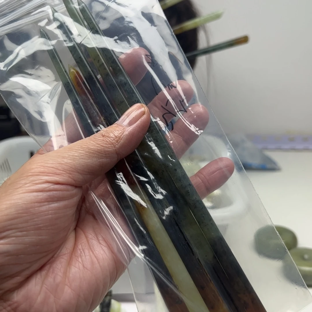 未镶嵌岫玉福利发簪✨****✨
