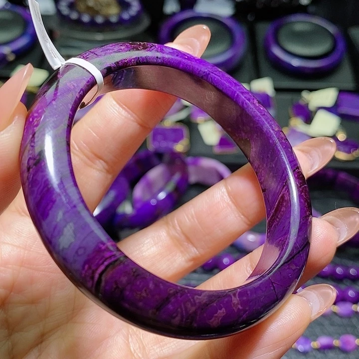 苏纪石（舒俱来）手镯未镶嵌