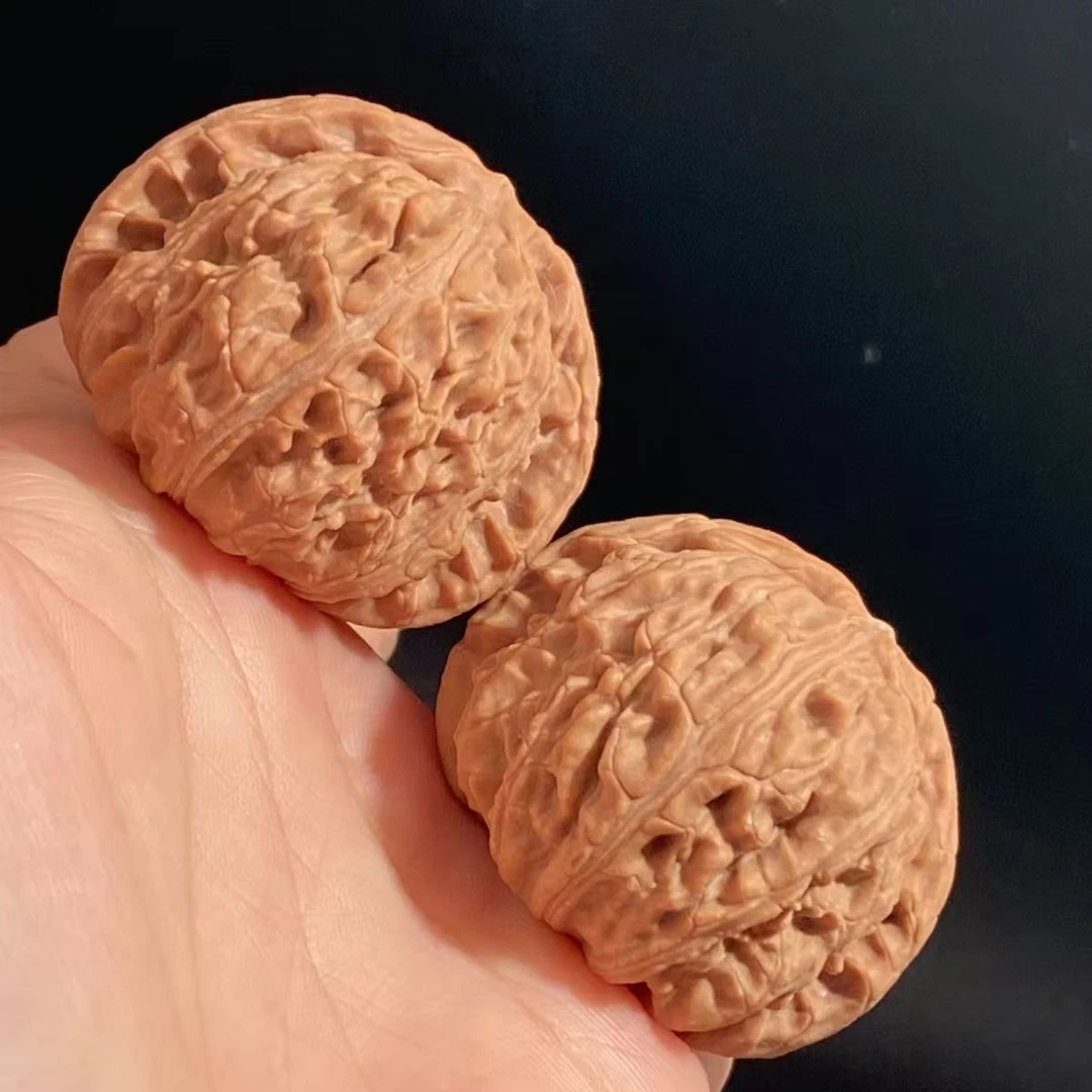 文玩核桃球白狮子头毕业s档
