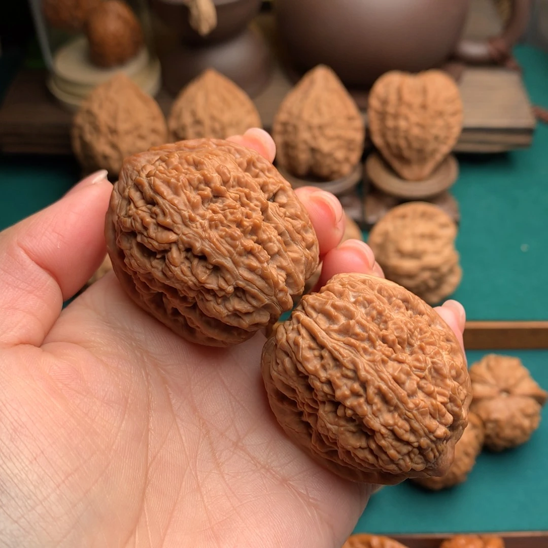 吊坠文玩核桃全品蓟县同树蒜头36➕