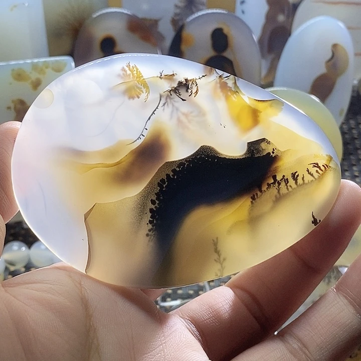 玛瑙/玉髓颈饰未镶嵌天****1