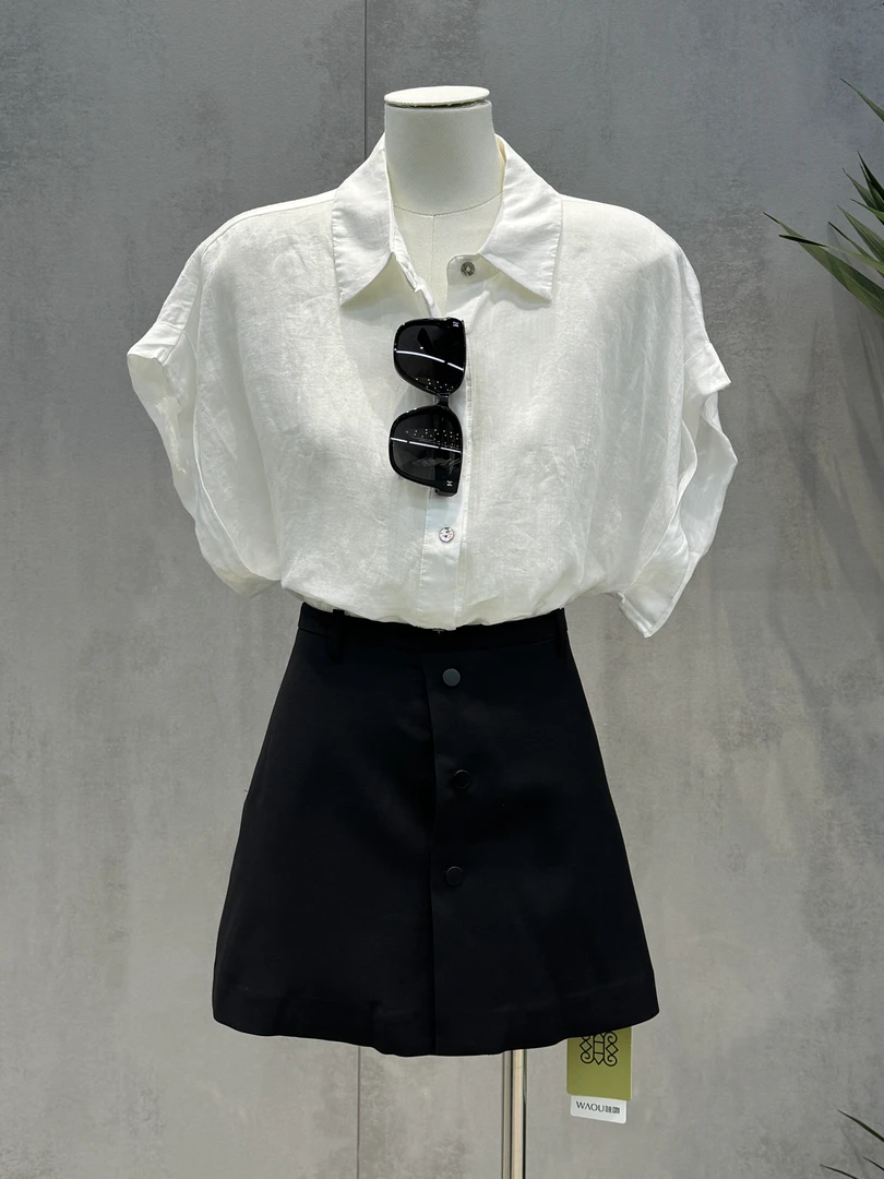 【WAOU】小众设计韩系衬衫1231