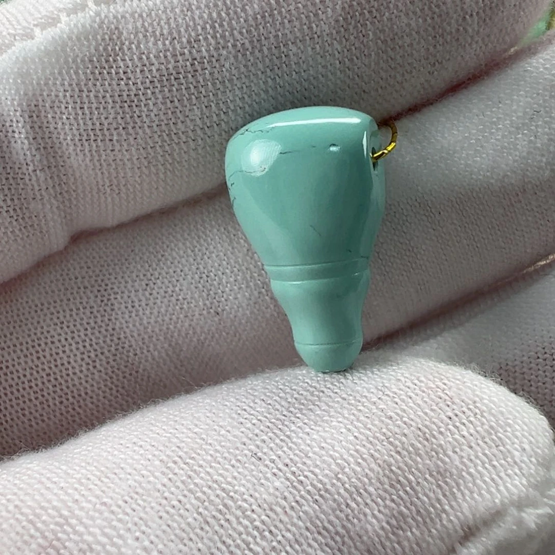 未镶嵌绿松石配饰9.5mm