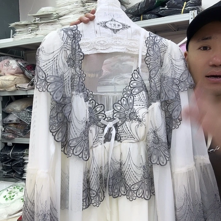 三醋酯纤维宫廷风家居服