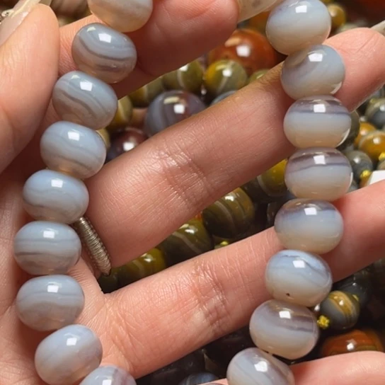 玛瑙/玉髓未镶嵌手串