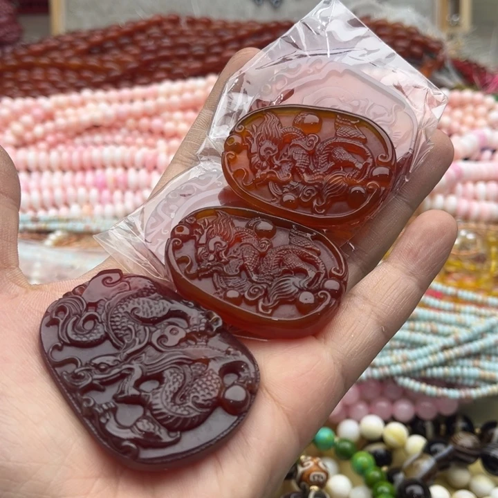 玛瑙/玉髓珠宝半成品未镶嵌用****7玛瑙吊坠1