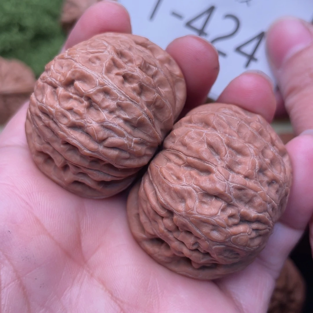 文玩核桃把件精配铁锤全品41.5