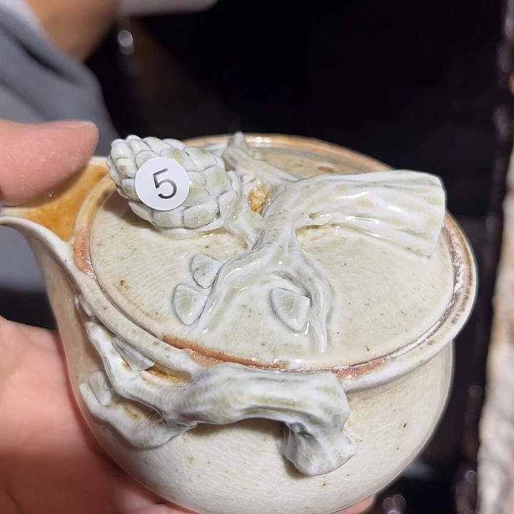 柴烧开窑大吉纯手工