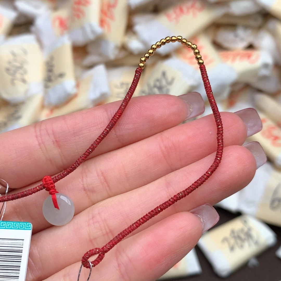 【闪购商品】翡翠手绳未镶嵌一17手围