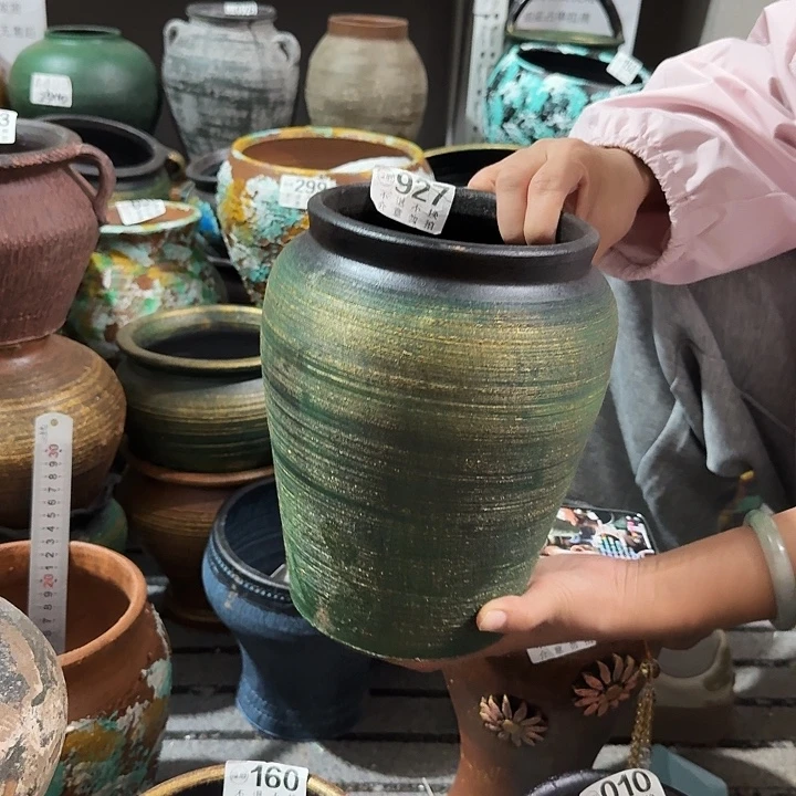 金绿坛子927高度23口径15
