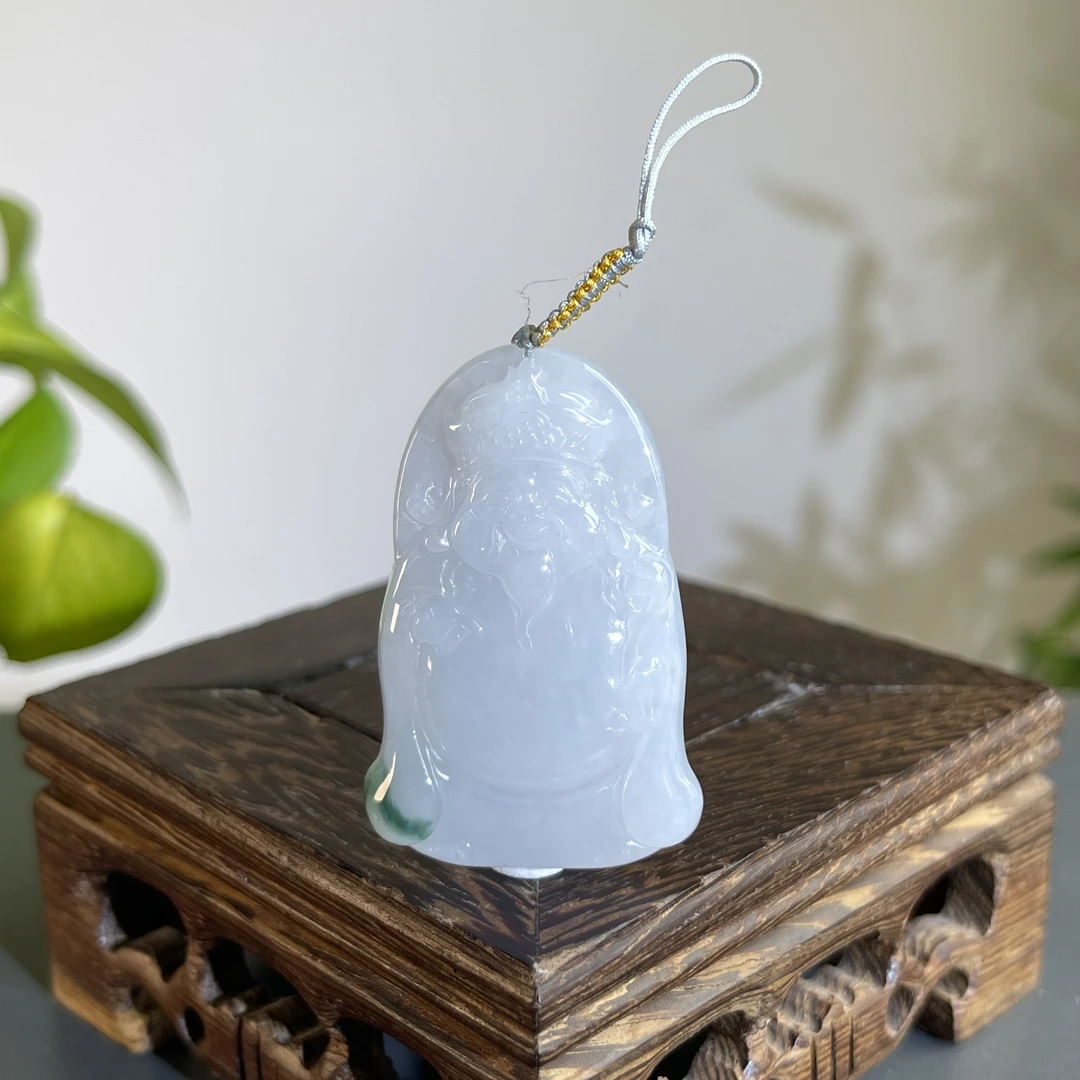 JCW05-50 天然缅甸翡翠A货 财神爷