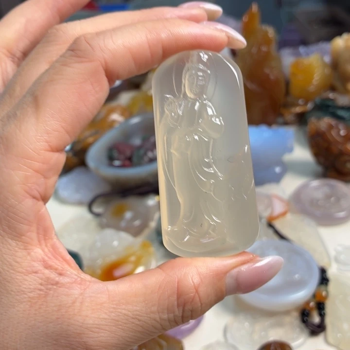 未镶嵌吊坠(不含链)玛瑙/玉髓