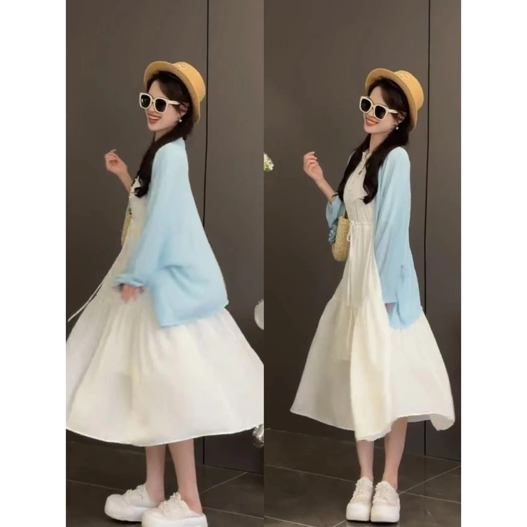 【水冰月】 【薄荷糖】520礼物清凉百搭法式开衫预CDP4KS278B