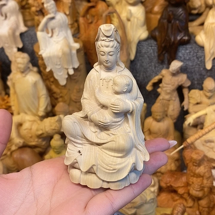 黄杨木黄杨木瑕疵观音