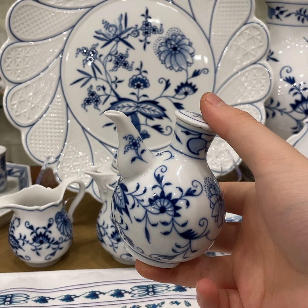 摆件中古一等蓝洋葱