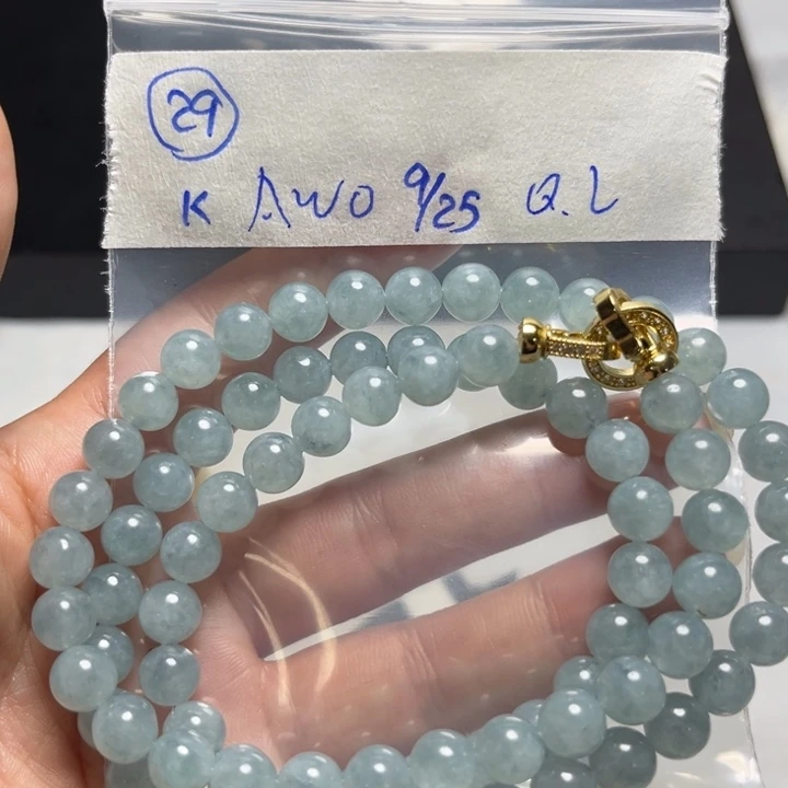 未镶嵌定制翡翠项链
