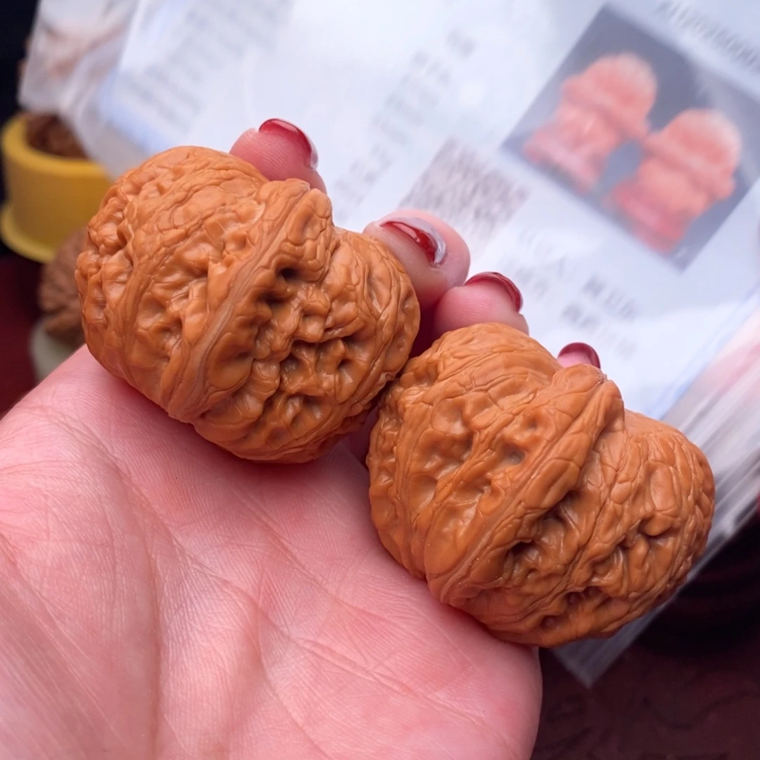 文玩核桃把件元宝43