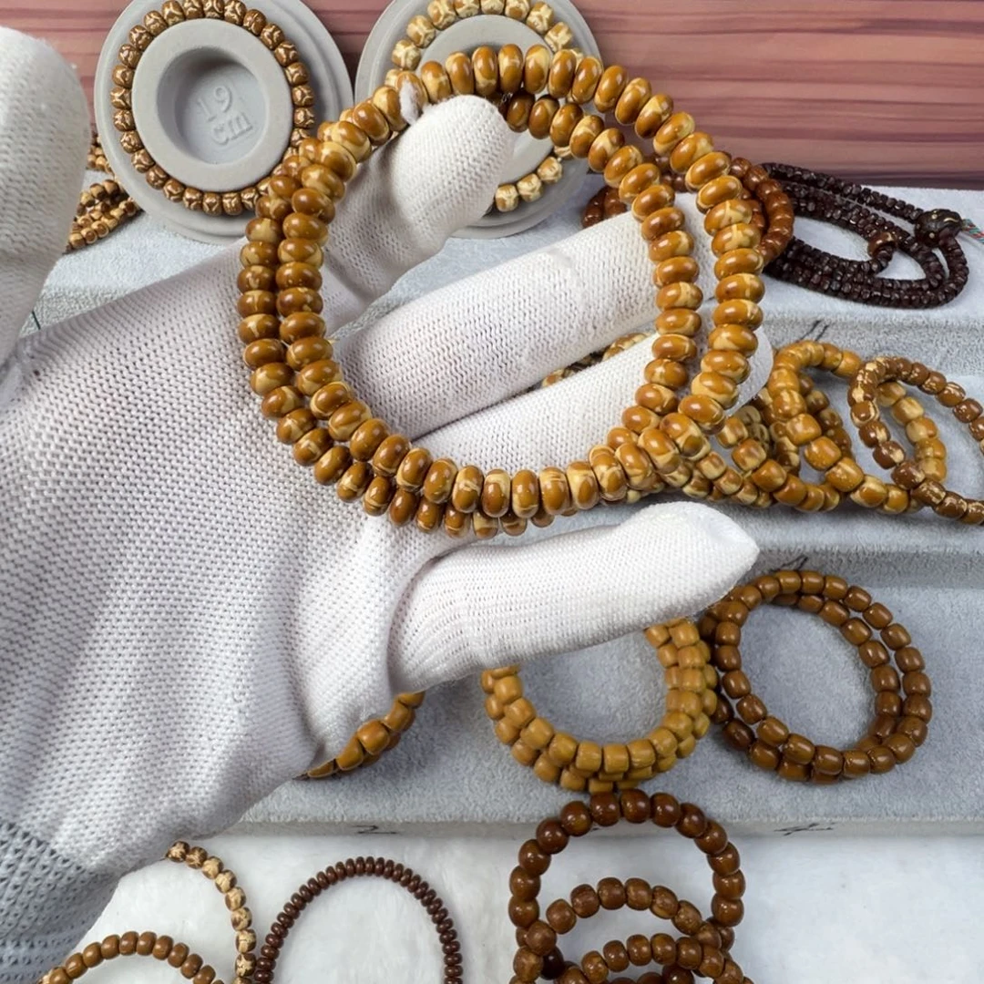 紫金鼠手串紫金鼠黄金甲花皮算盘7