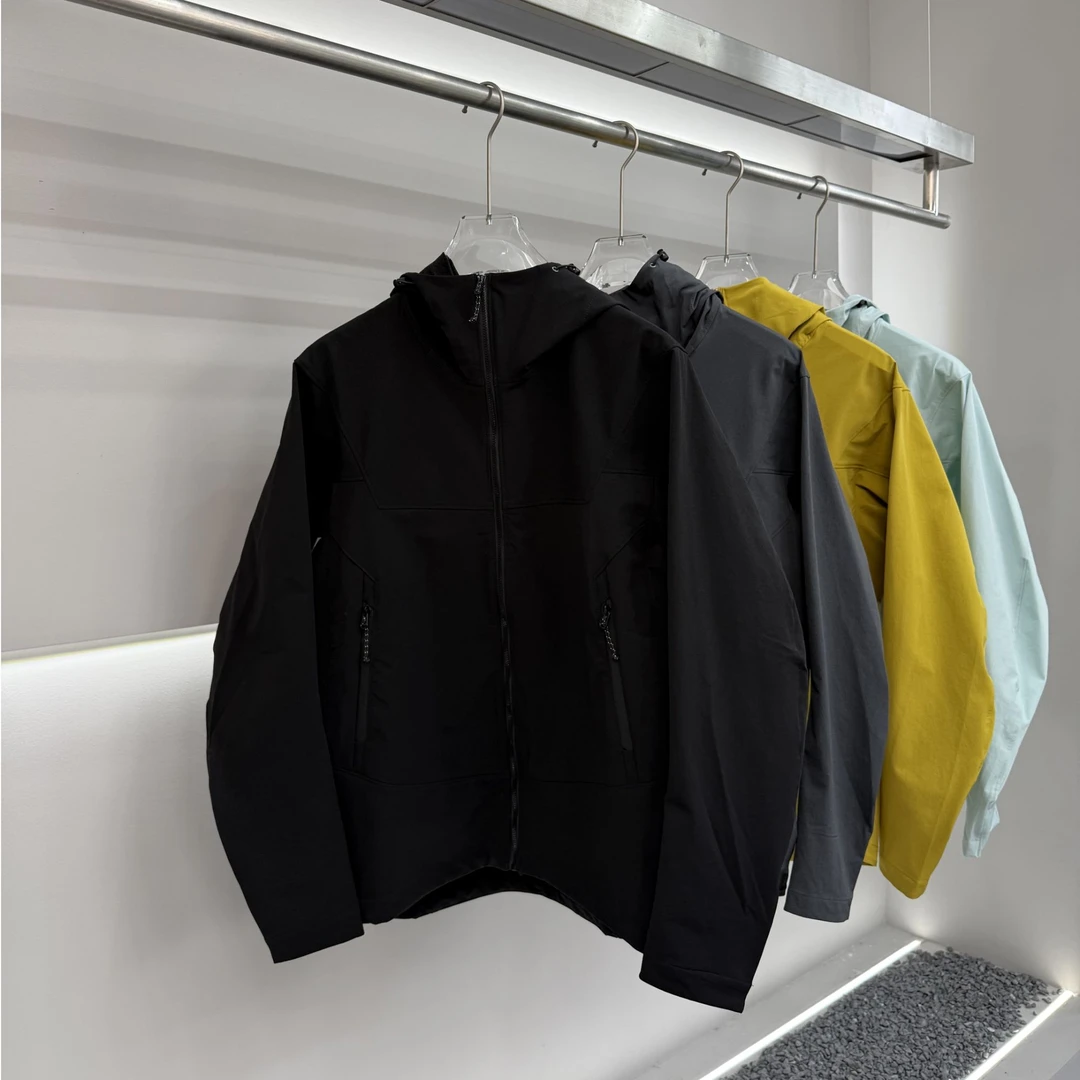 GAMMA LT同款轻量型防风休闲户外防泼水男连帽软壳冲锋衣春季夹克