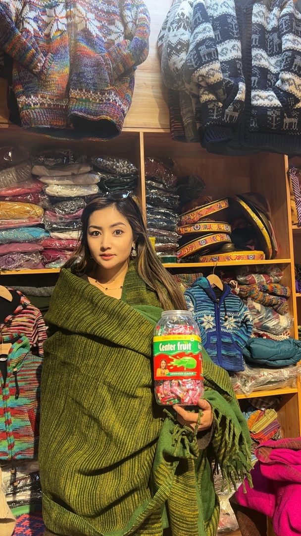 达珍尼泊尔新款披肩百搭针织