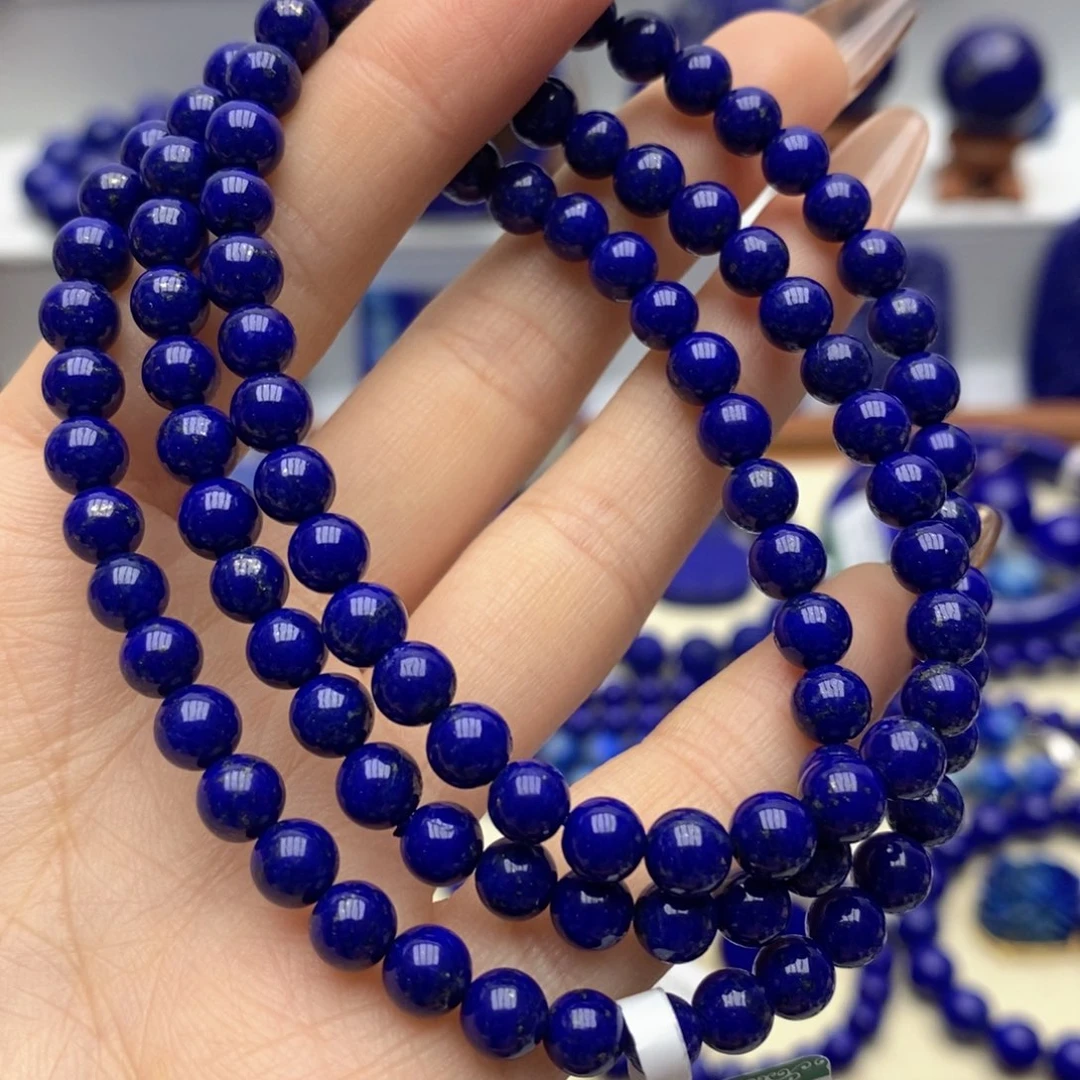 青金石未镶嵌手链