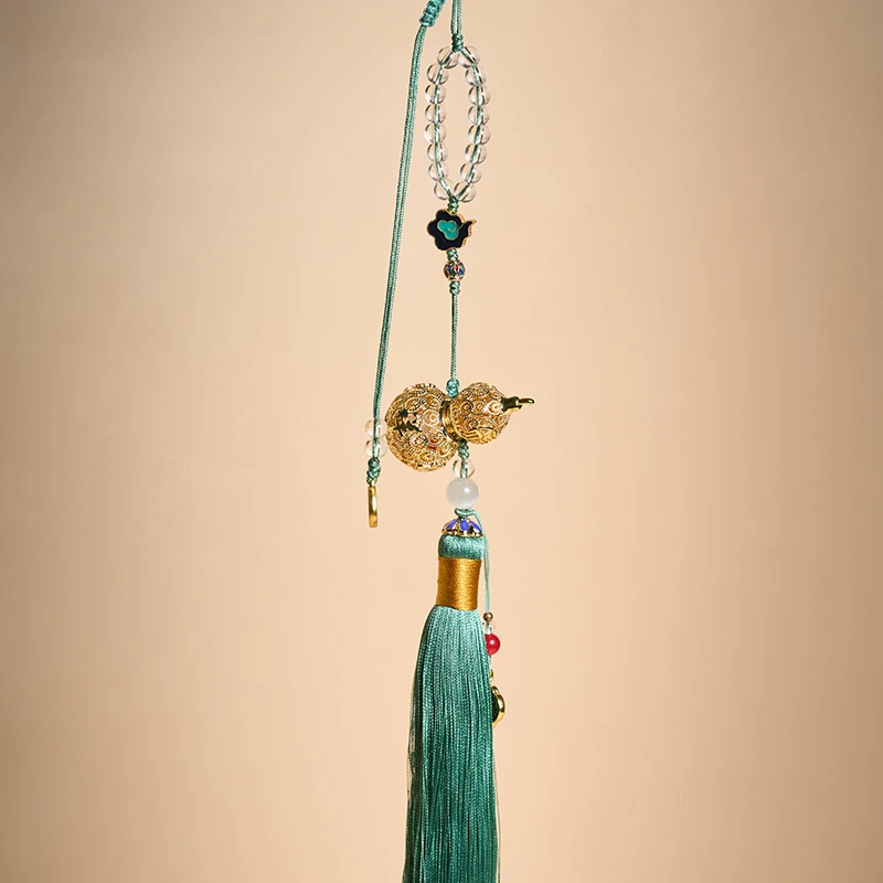 【普陀山欢喜】镂空葫芦挂件 ZSRY0005