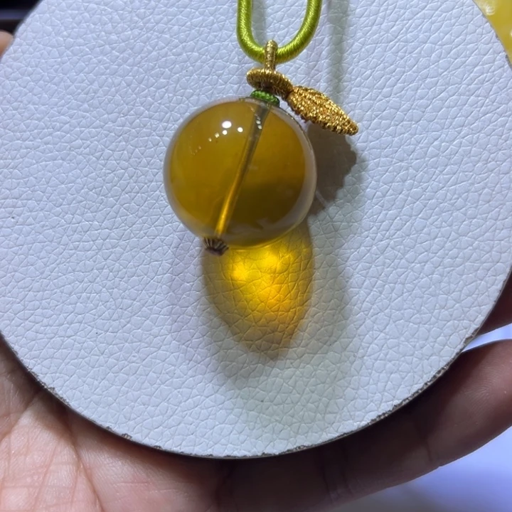 未镶嵌颈饰琥珀琥珀吊坠24mm