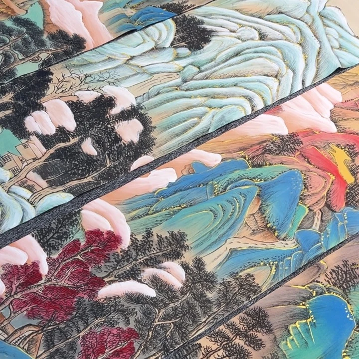 手绘作品全场放大漏出