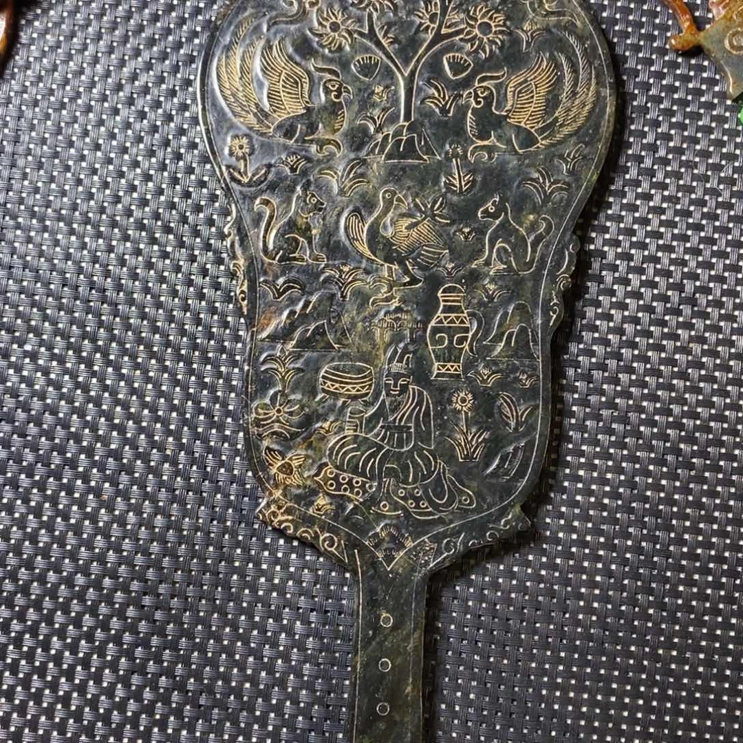 吊坠白玉菩提摆件