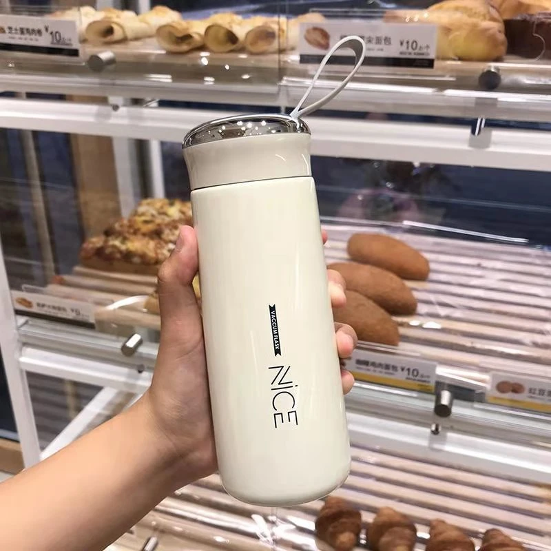 时尚奈斯玻璃杯内胆水杯女ins原宿风学生简约潮流清新