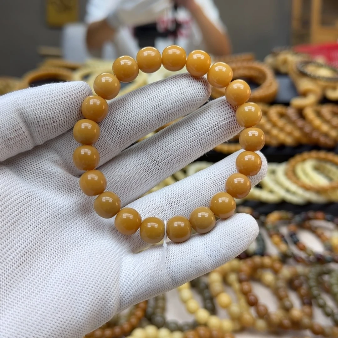 菩提根/象牙果手串11珑珠 11年 精工