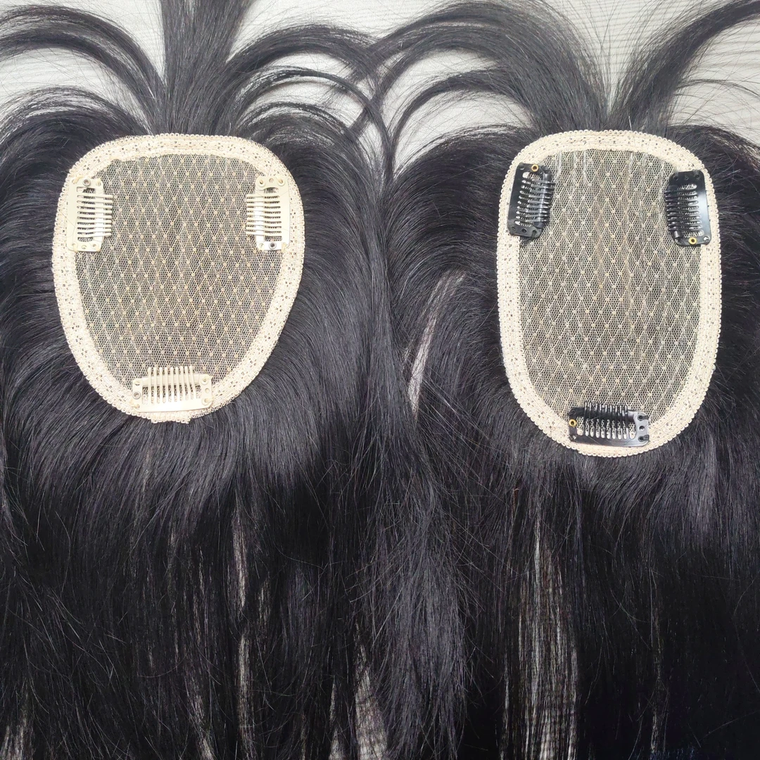 杰，瑞士网“初恋”蚕丝超薄网底，全真发隐形头顶补发片全真发