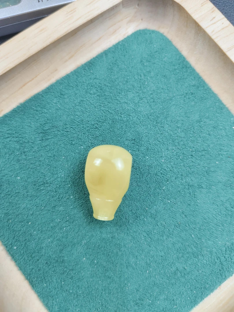 原矿蜜蜡未镶嵌三通