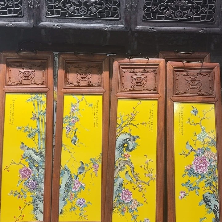 摆件瓷板画瓷板画