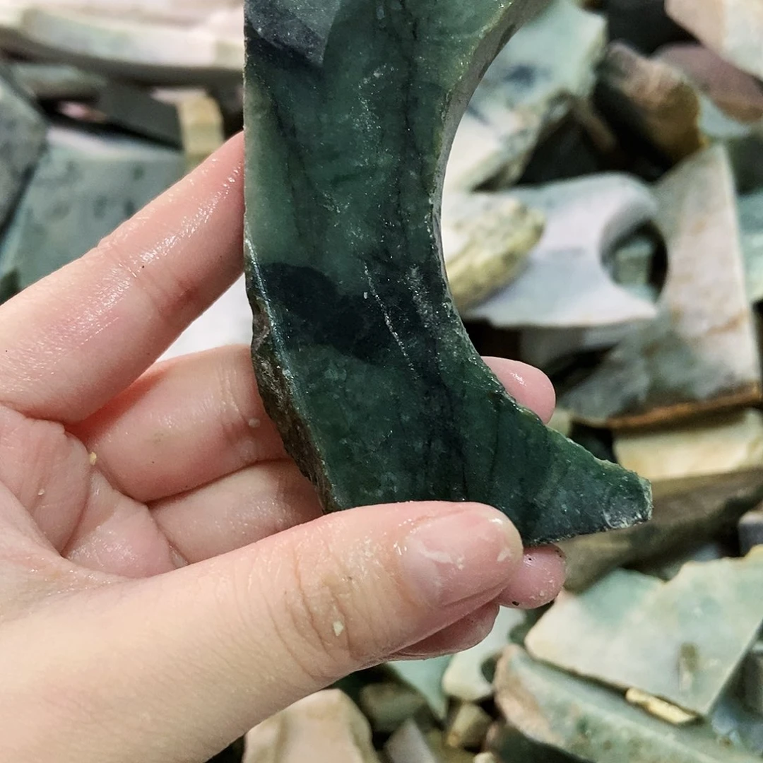 翡翠未镶嵌颈饰天然翡翠