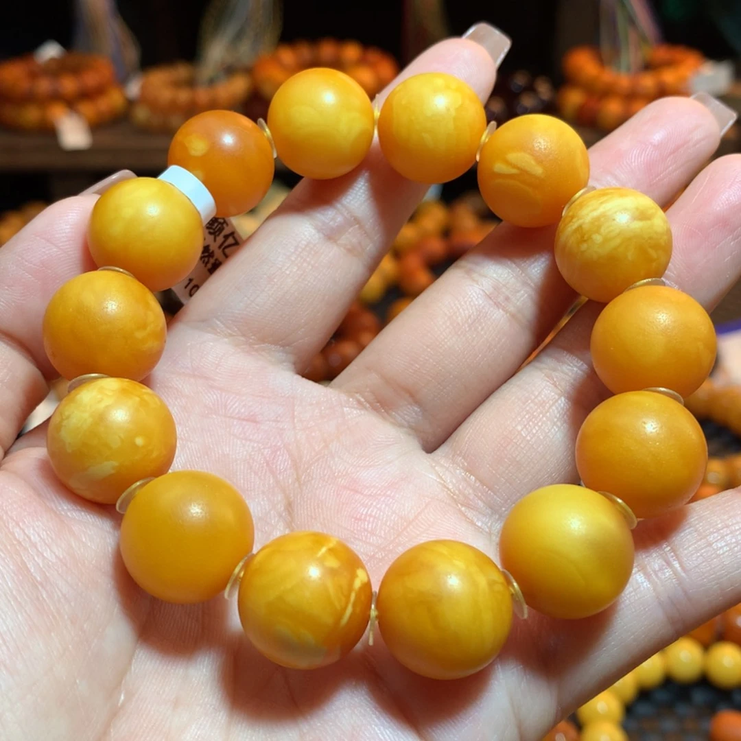 【闪购商品】手串蜜蜡未镶嵌蜜蜡手串