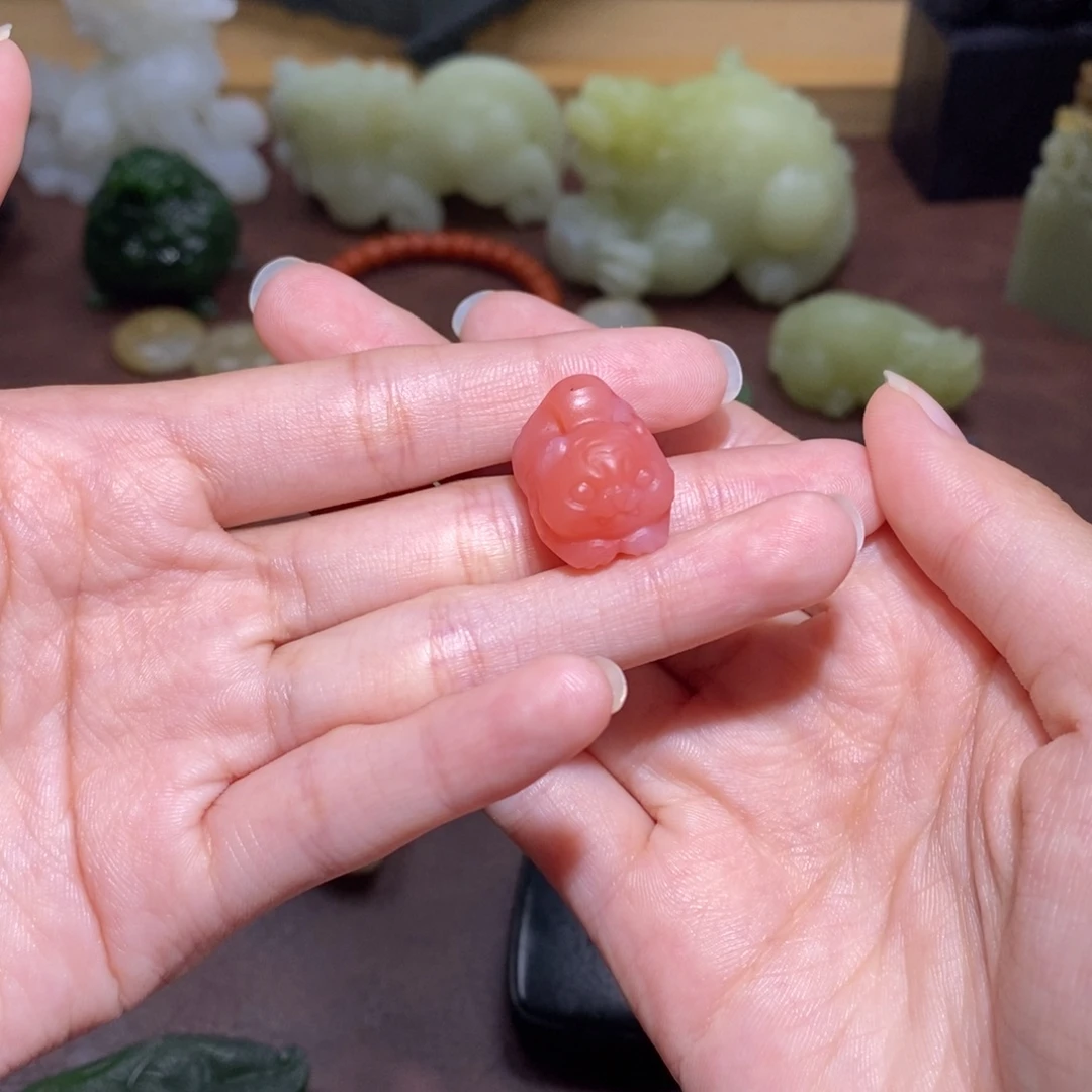 煜***北玛瑙/玉髓未镶嵌颈饰定制
