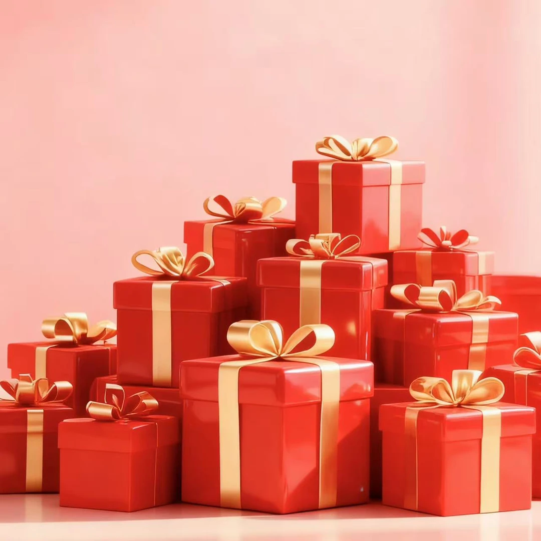 原创春节风格轻职风礼盒t384