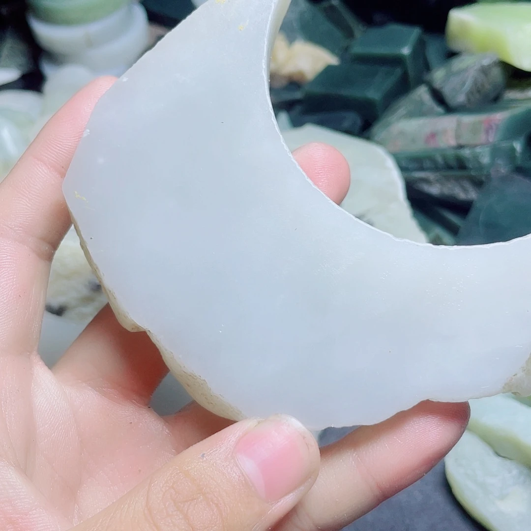 奔***赴和田玉（糖玉）未镶嵌挂件