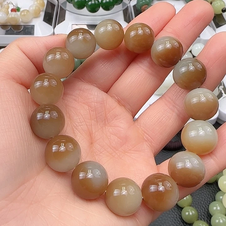 和田玉手串未镶嵌