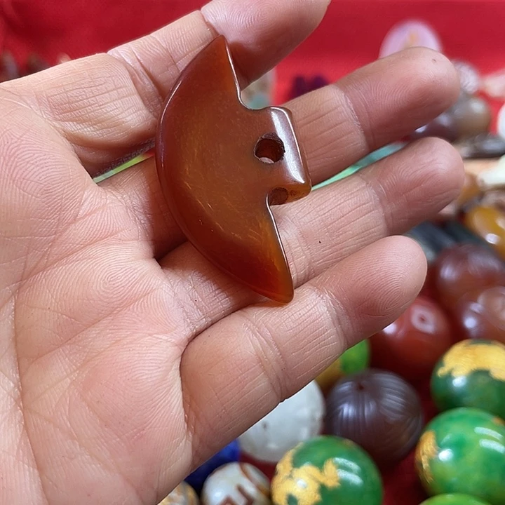 o***n玛瑙/玉髓未镶嵌颈饰