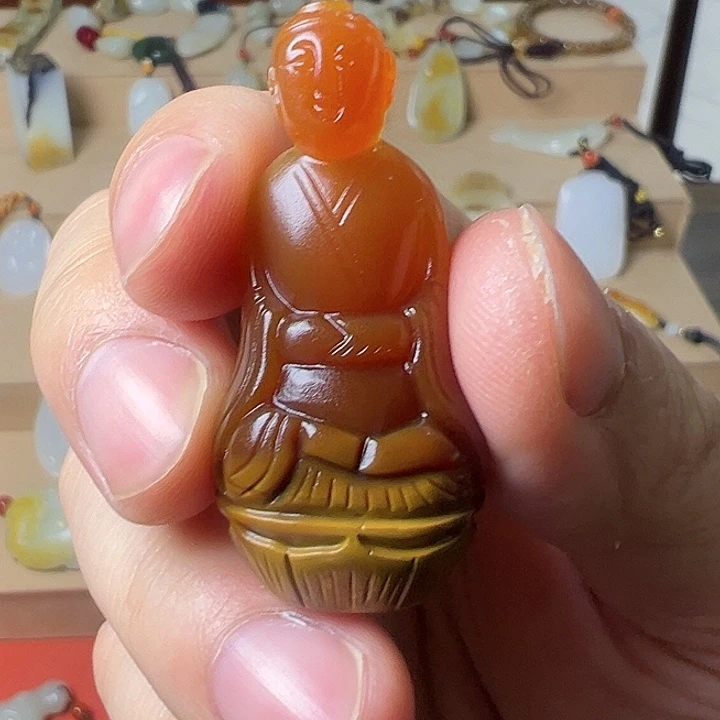 玛瑙/玉髓合金颈饰